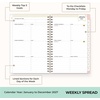 Blue Sky Day Designer 2027 Weekly & Monthly Planner 5″x8″, Coming Up Roses(Coming Up Roses- 2027)