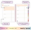 Blue Sky WAAV 2027 Weekly & Monthly Planner Calendar, 5.875″x8.625″, Gloria(Gloria- 2027)