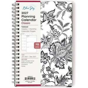 Blue Sky 2027 Weekly & Monthly Planner Calendar, 5″x8″, Analeis(Analeis- 2027)