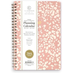 Blue Sky 2027 Weekly & Monthly Planner Calendar, 5″x8″ Bengala Desert Rose(Bengala Desert Rose- 2027)