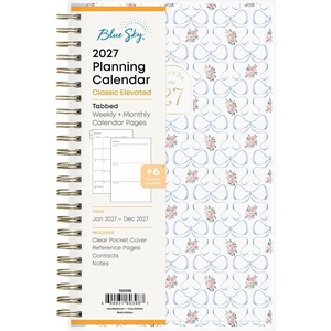 Blue Sky 2027 Weekly & Monthly Planner Calendar, 5″x8″, Elenora(Elenora- 2027)