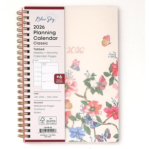 Blue Sky 2027 Weekly & Monthly Planner Calendar, 5″x8″, Fly By(Fly By- 2026)