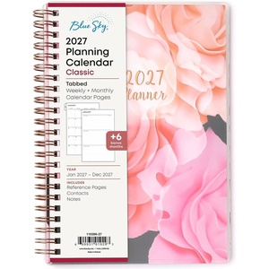 Blue Sky 2027 Weekly & Monthly Planner Calendar, 5″x8″, Joselyn(Joselyn- 2027)
