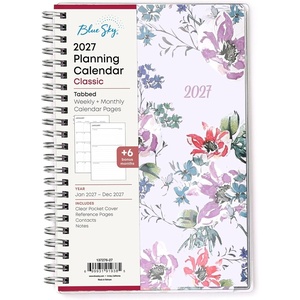 Blue Sky 2027 Weekly & Monthly Planner Calendar, 5″x8″, Laila(Laila- 2027)