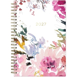 Blue Sky 2027 Weekly & Monthly Planner Calendar, 5″x8″, Magenta Blooms(Magenta Blooms- 2027)