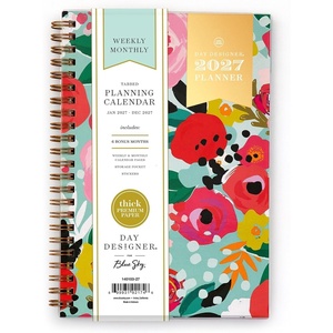 Blue Sky 2027 Weekly & Monthly Planner Calendar, 5″x8″, Secret Garden Mint(Secret Garden Mint- 2027)