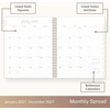 Blue Sky Life Note It 2027 Weekly & Monthly Planne Calendar, 8.5″x11″, Leah(Leah- 2027)