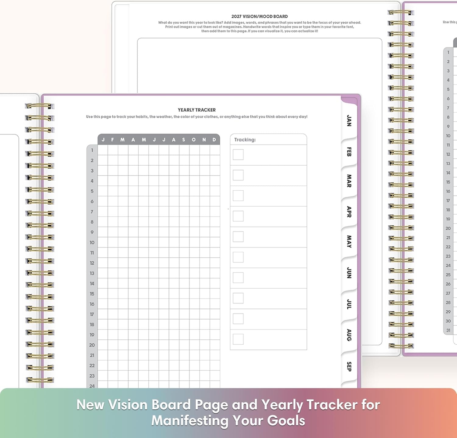 image:imageBlue Sky Gen Z 2027 Weekly amp Monthly Planner Calendar 85x11 EuropaEuropa 2027
