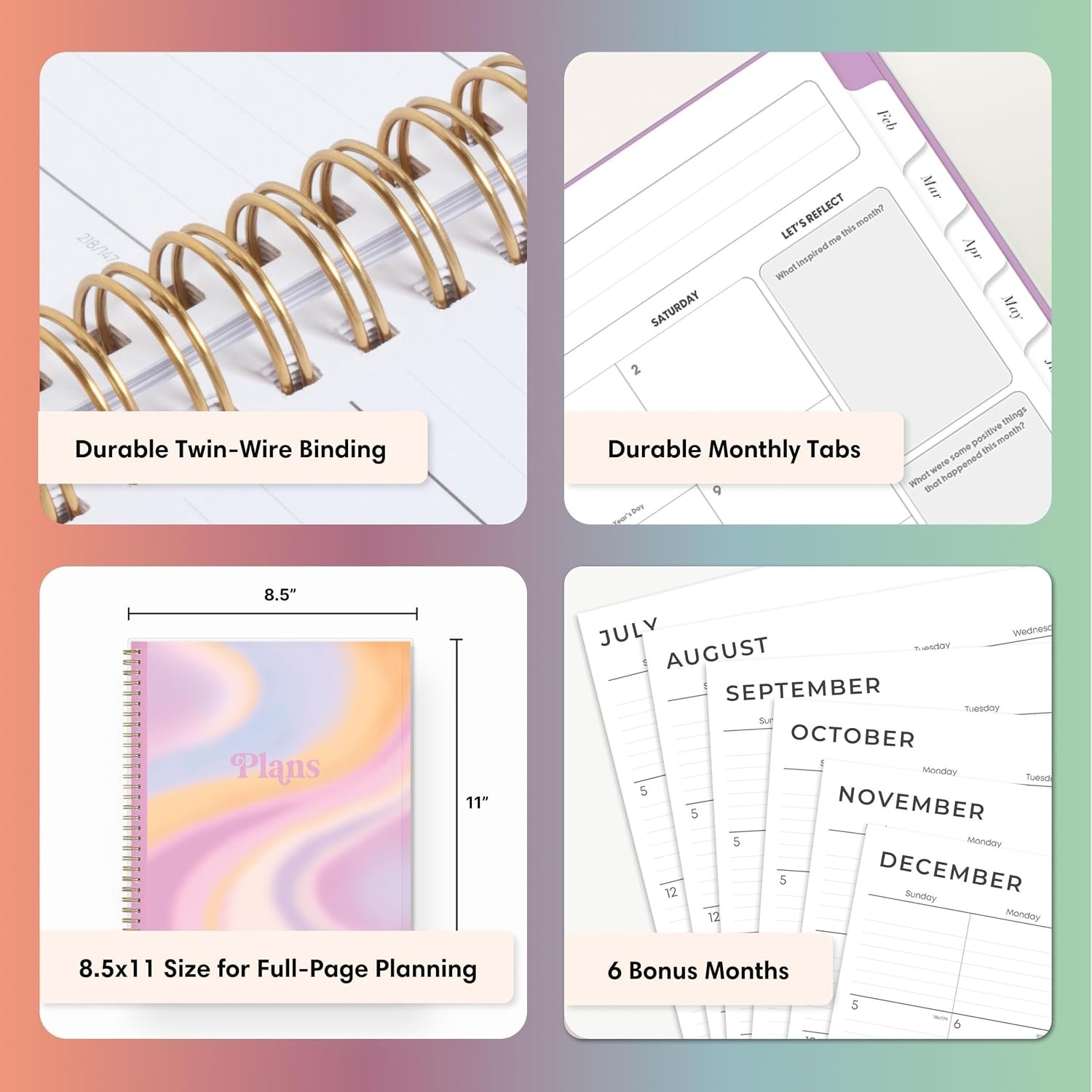 image:imageBlue Sky Gen Z 2027 Weekly amp Monthly Planner Calendar 85x11 EuropaEuropa 2027