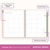 Blue Sky 2027 Weekly and Monthly Planner Calendar, 8.5″x11″, Solid Sorbet