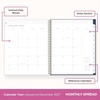 Blue Sky Kelly Ventura 2027 Weekly & Monthly Planner, 8.5″x11″, Anemones(Anemones- 2027)