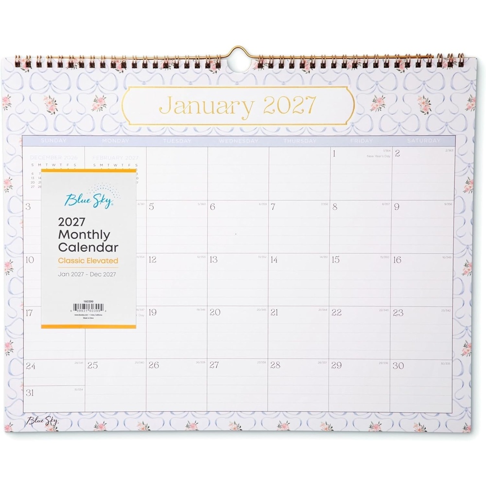 image:imageBlue Sky 2027 Monthly Wall Calendar 15x12 ElenoraElenora 2027