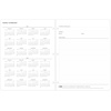 Blue Sky 2027 Monthly Planner Calendar, 8.5″x11″, Solid Black(Solid Black- 2027)