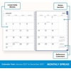 Blue Sky 2027 Weekly Monthly Planner Calendar 8.5″x11″ Large Print Lindley(Lindley- 2027)
