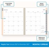 Blue Sky 2027 Weekly & Monthly Planner, 8.5″x11″, Enterprise Blush Pink(Enterprise Blush Pink- 2027)