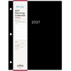 Blue Sky 2027 Monthly Planner Calendar, 8.5″x11″, Solid Black(Solid Black- 2027)