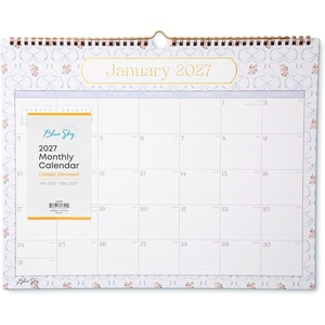 Blue Sky 2027 Monthly Wall Calendar, 15″x12″, Elenora(Elenora- 2027)
