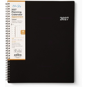 Blue Sky 2027 Weekly & Monthly Appointment Planner, 8.5″x11″, Enterprise(Enterprise- 2027)