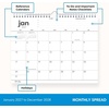 Blue Sky 2027 24-Month Monthly Wall Calendar, 11″x8.75″(To Do- 2027)