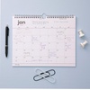 Blue Sky 2027 24-Month Monthly Wall Calendar, 11″x8.75″(To Do- 2027)