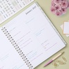 Blue Sky 2027 Weekly and Monthly Planner Calendar, 8.5″x11″, Gray