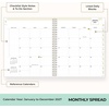 Blue Sky Day Designer 2027 Monthly Planner 8″x10″, Climbing Floral Mint(Climbing Floral Mint- 2027)
