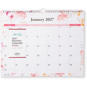 Blue Sky 2027 Monthly Wall Calendar, 15″x12″, Lindley Multi(Lindley Multi- 2027)