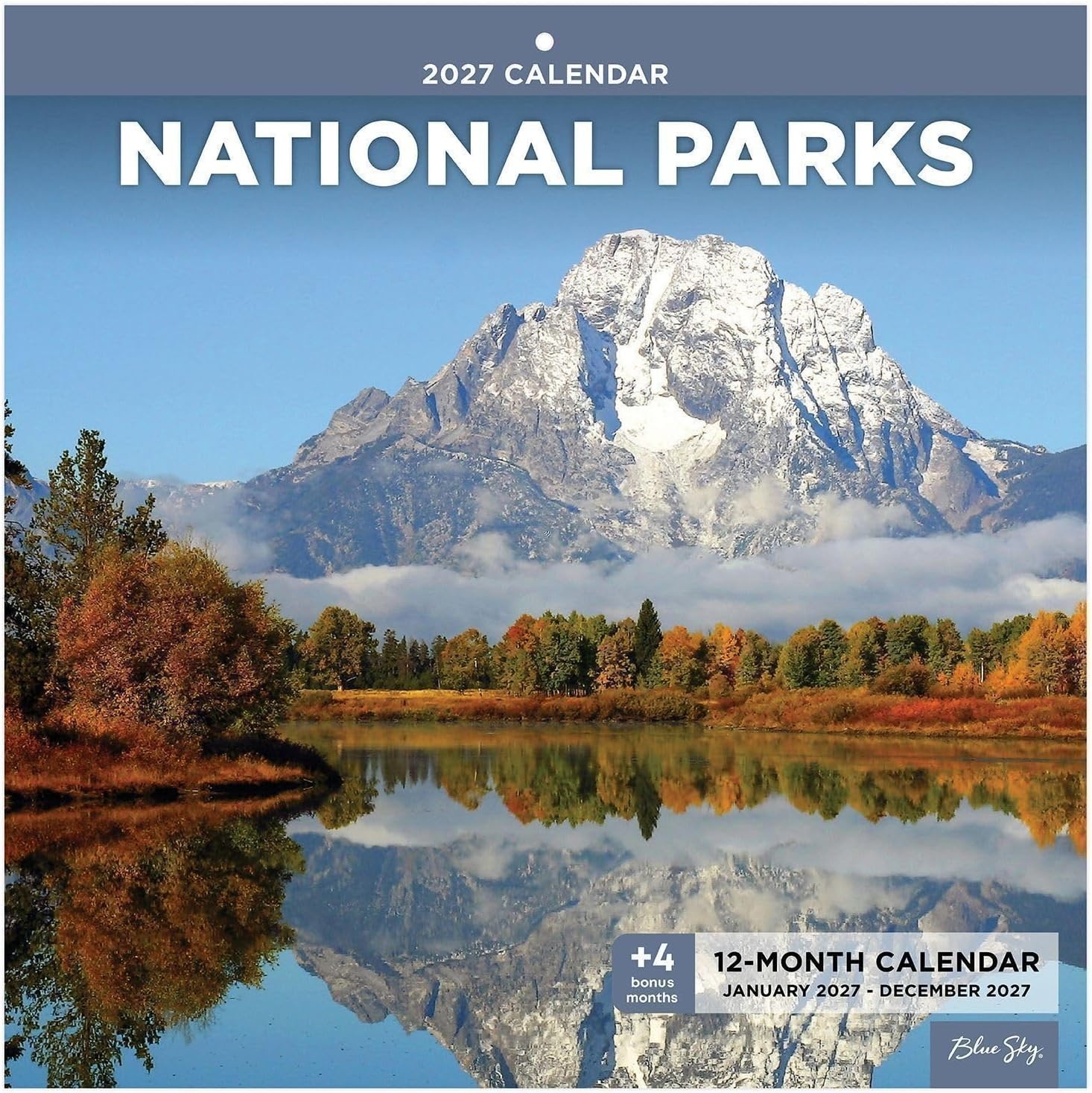 image:imageBlue Sky 2027 Monthly Wall Calendar 12x12 National ParksNational Parks 2027