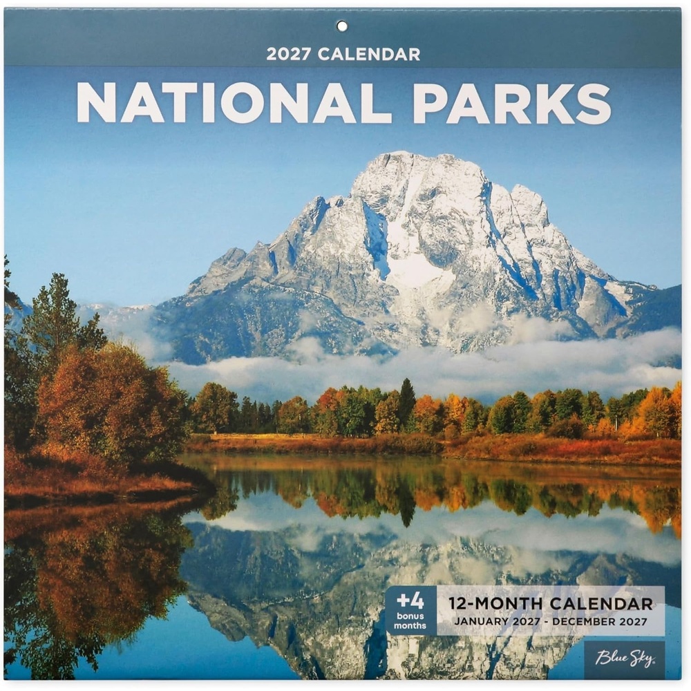 image:imageBlue Sky 2027 Monthly Wall Calendar 12x12 National ParksNational Parks 2027