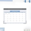 Blue Sky 2027 Monthly Desk Pad Calendar, 17″x11″, Clarice