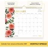 Blue Sky 2027 Monthly Wall Calendar, 11″x8.75″, Bright Dahlias(Bright Dahlias- 2027)
