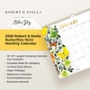 Blue Sky 2027 Monthly Wall Calendar, 15″x12″, Butterflies(Butterflies- 2026)