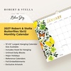 Blue Sky 2027 Monthly Wall Calendar, 15″x12″, Butterflies(Butterflies- 2027)