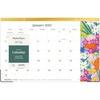 Blue Sky 2027 Monthly Desk Pad Planner Calendar, 17″x11″, Spring Bouquet